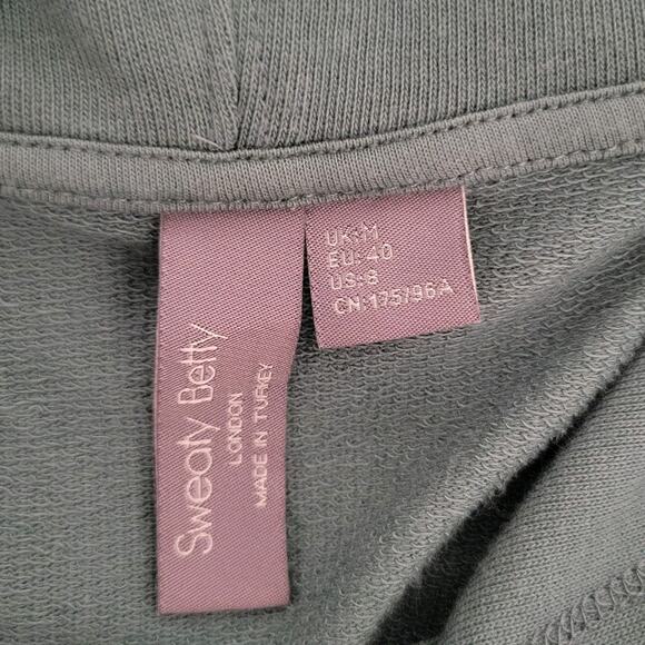 Sweaty Betty After Class Hoodie Green US M/8 - Picture 4 of 7